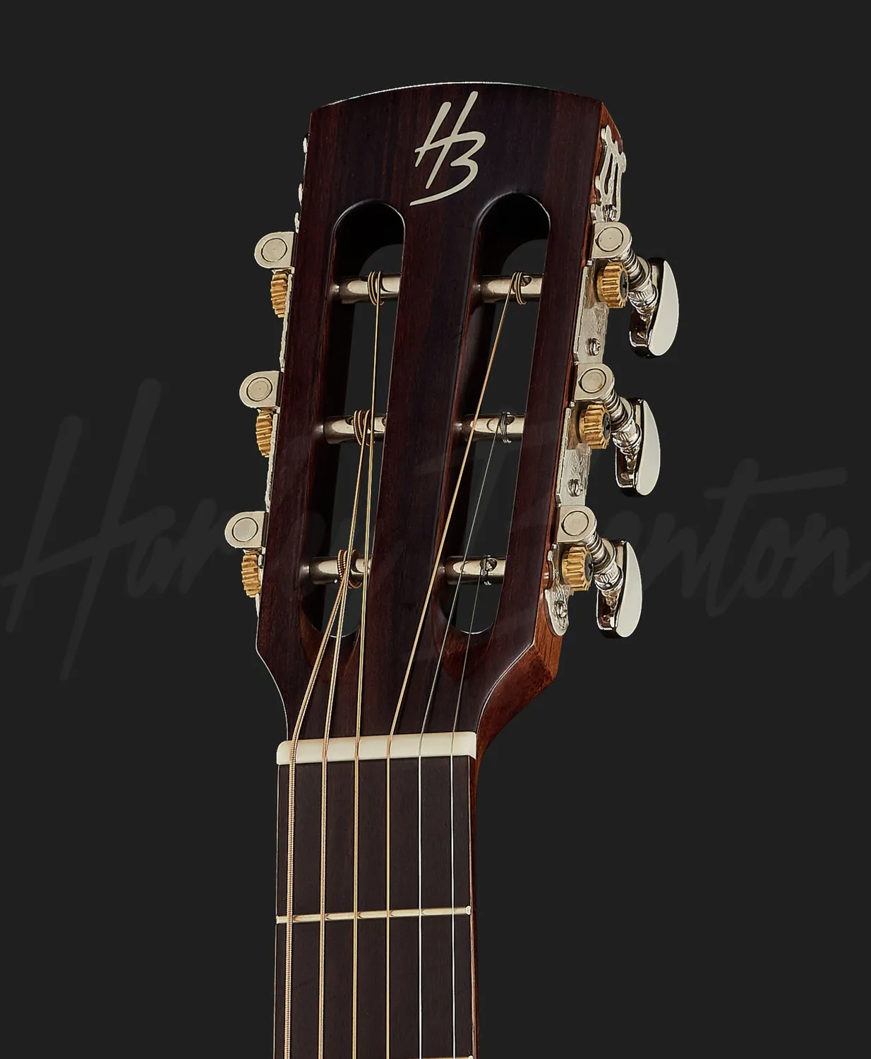 Harley Benton Custom CLP-15ME Parlour-Gitarre Mahagoni Elektro