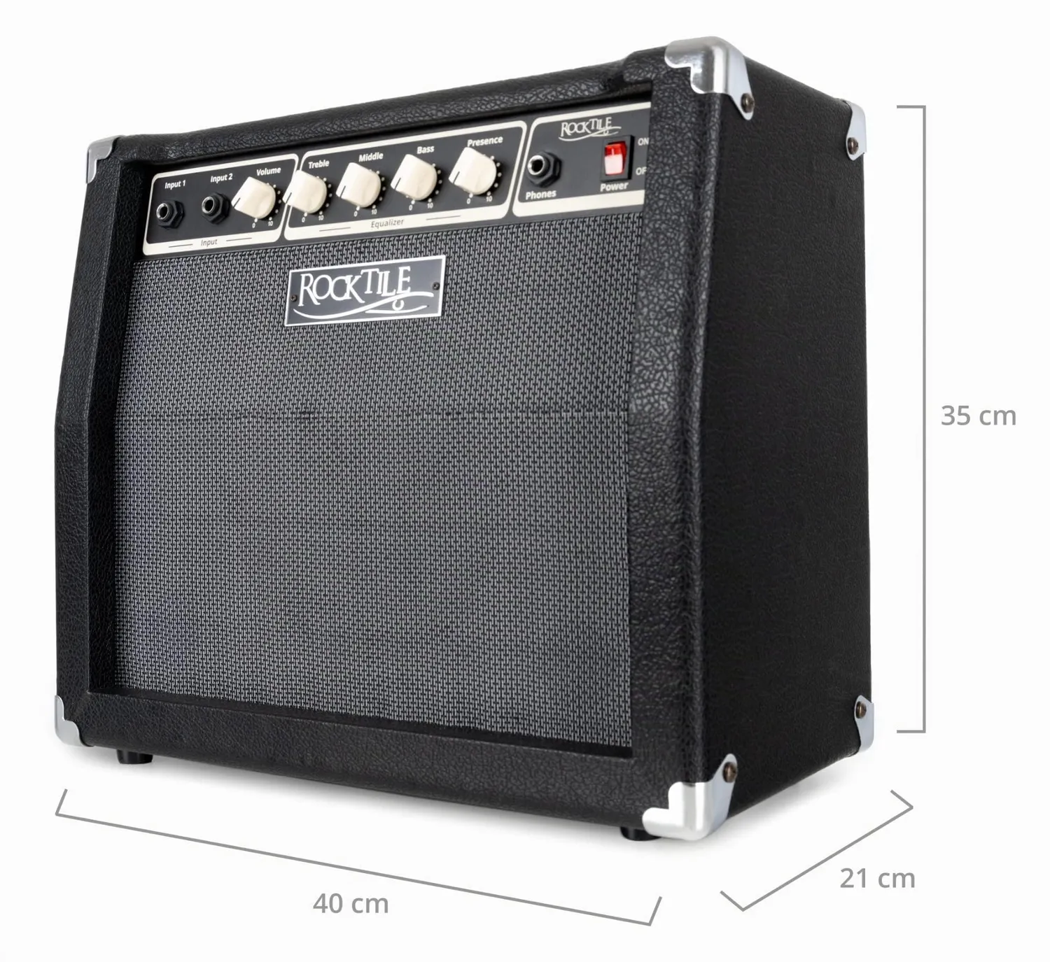 Rocktile BA-30 Jaco Basscombo 30 Watt schwarz