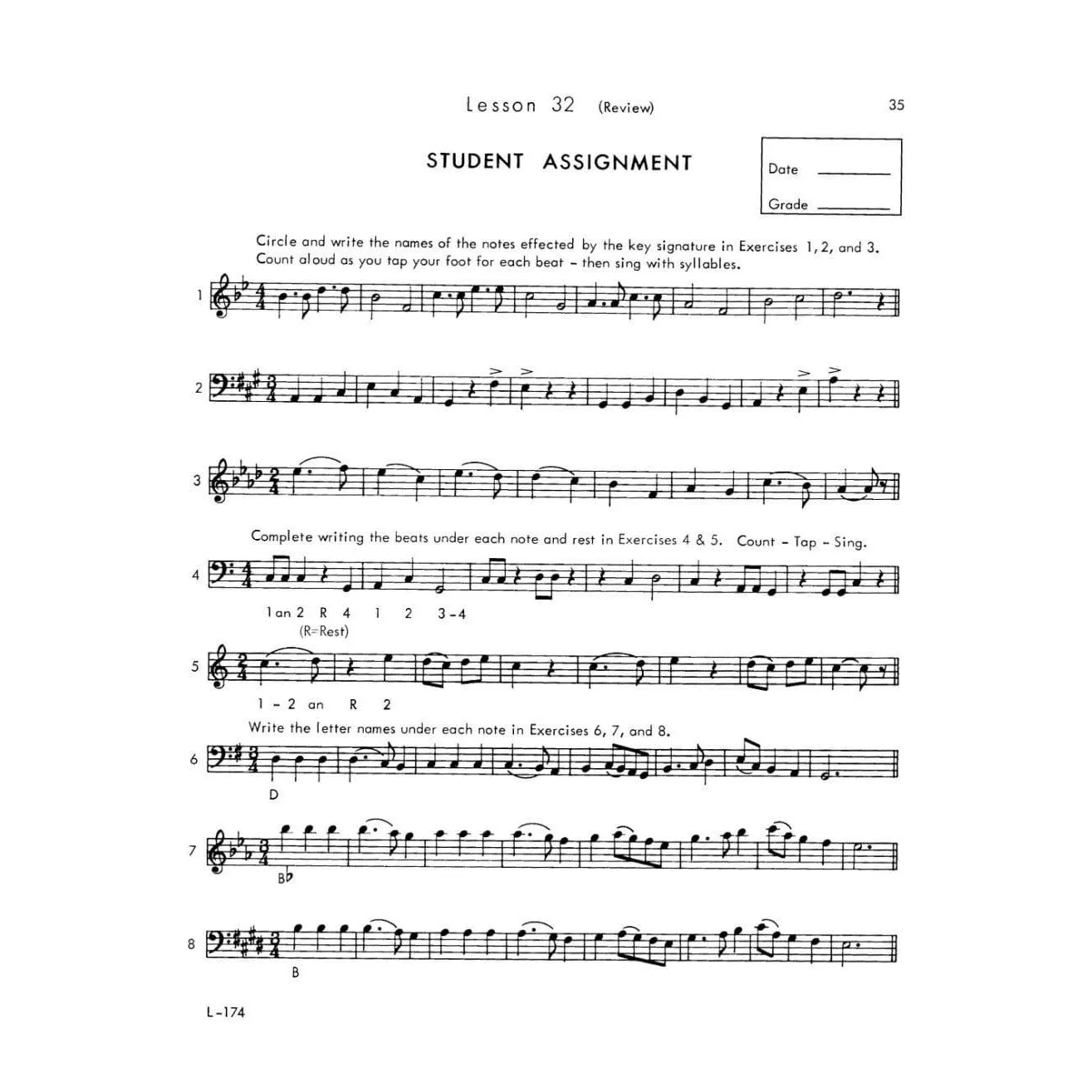 Kjos Master Theory Band 2 Musiktheorie Heft