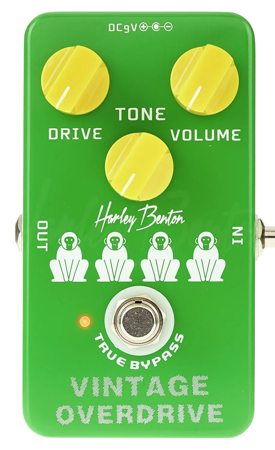 Harley Benton Vintage Overdrive Effektpedal Drive Tone
