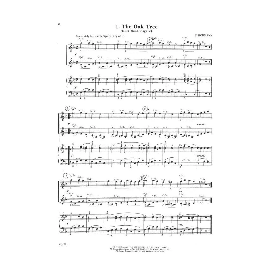 Shar Music Beautiful Music Vol.2 Klavierbegleitung Streicher