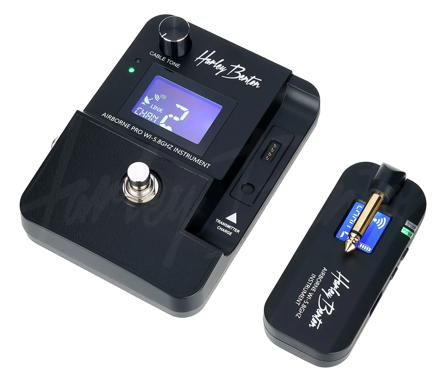 Harley Benton AirBorne Pro Funksystem 5.8 GHz Gitarre 35 m