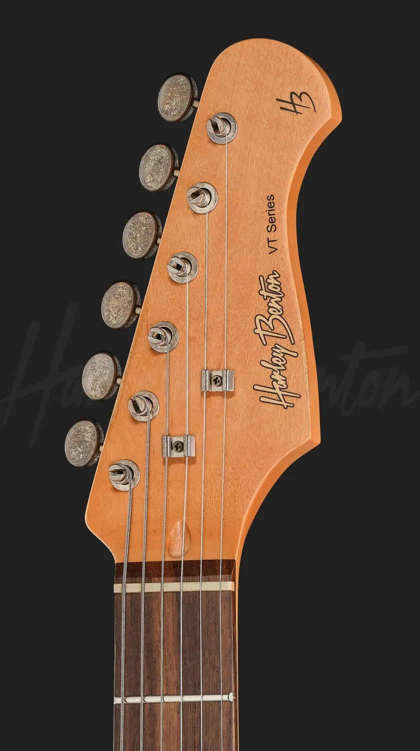 Harley Benton Aged ST-62LA MN E-Gitarre Sunburst Light Aged