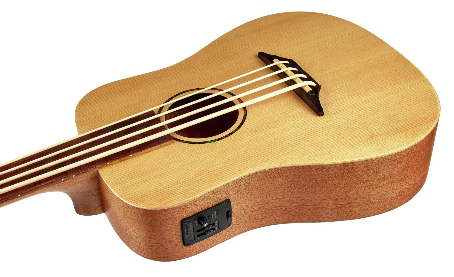 Harley Benton Standard Kahuna CLU-Bass FL Akustikbass Fretless