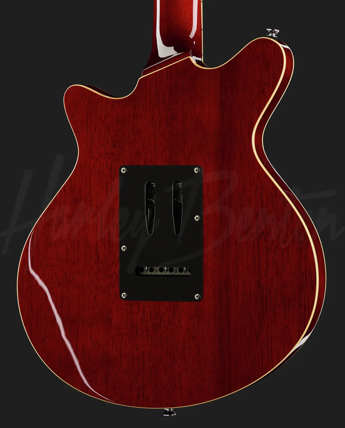 Harley Benton Standard Series BM-75 E-Gitarre Rot Mahagoni