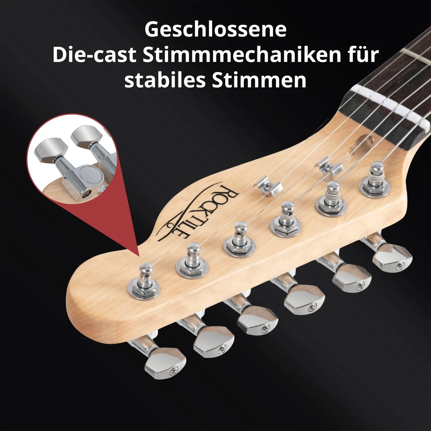 Rocktile Pro TL100-SB E-Gitarre 2-Tone Sunburst