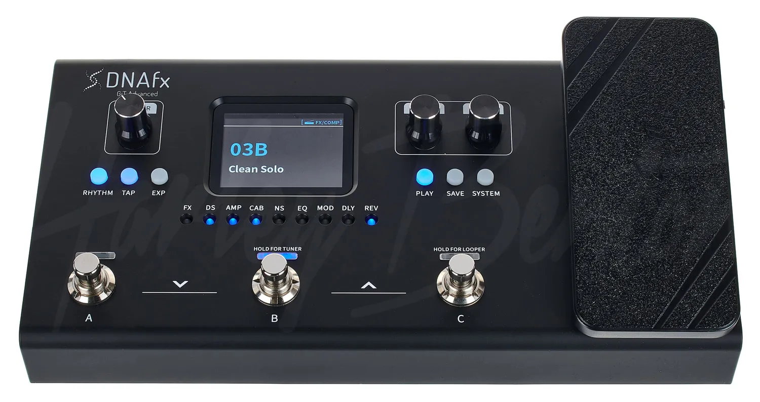 Harley Benton DNAfx GiT Advanced Multieffektgerät 151 Effekte