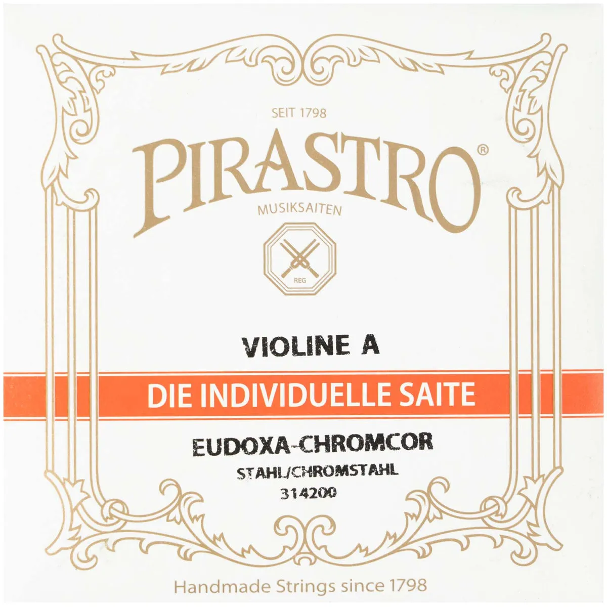 Pirastro Oliv Violin-A-Saite 4/4 Darm Aluminium