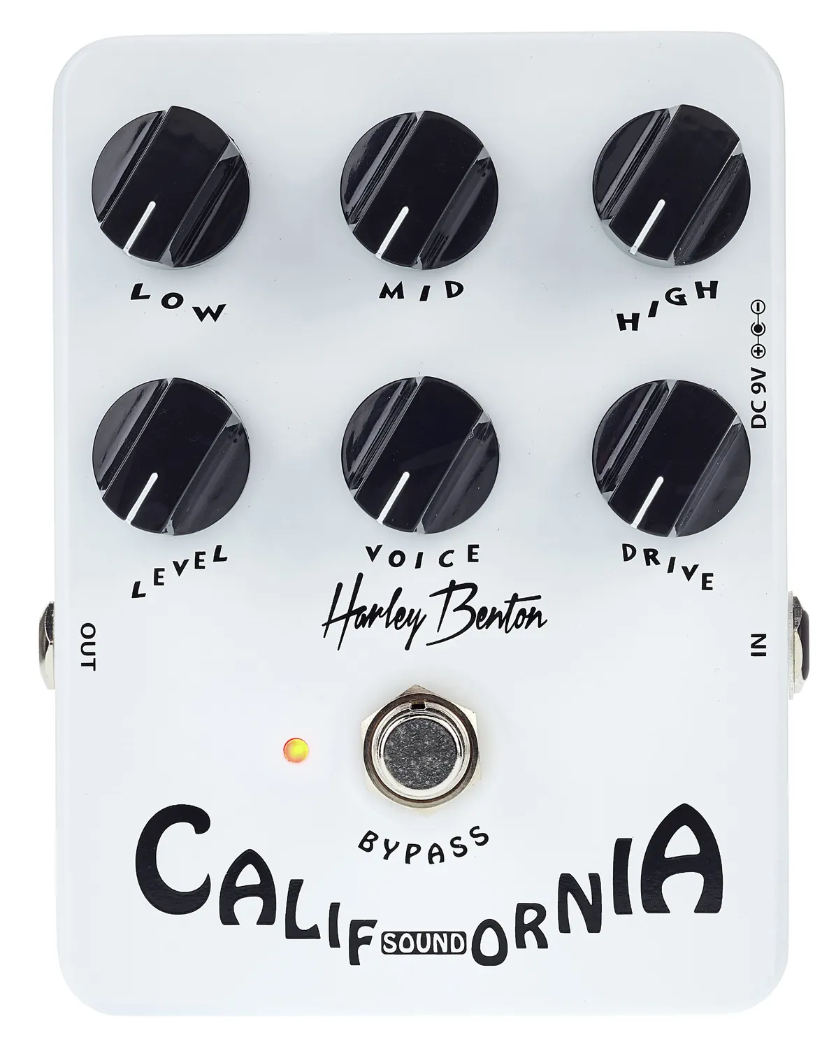 Harley Benton Standard California TrueTone Distortion Pedal EQ