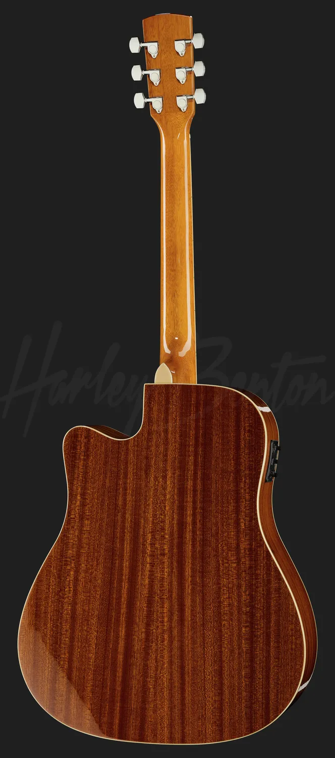 Harley Benton Custom Line CLD-60SCE Westerngitarre Natur Tonabnehmer