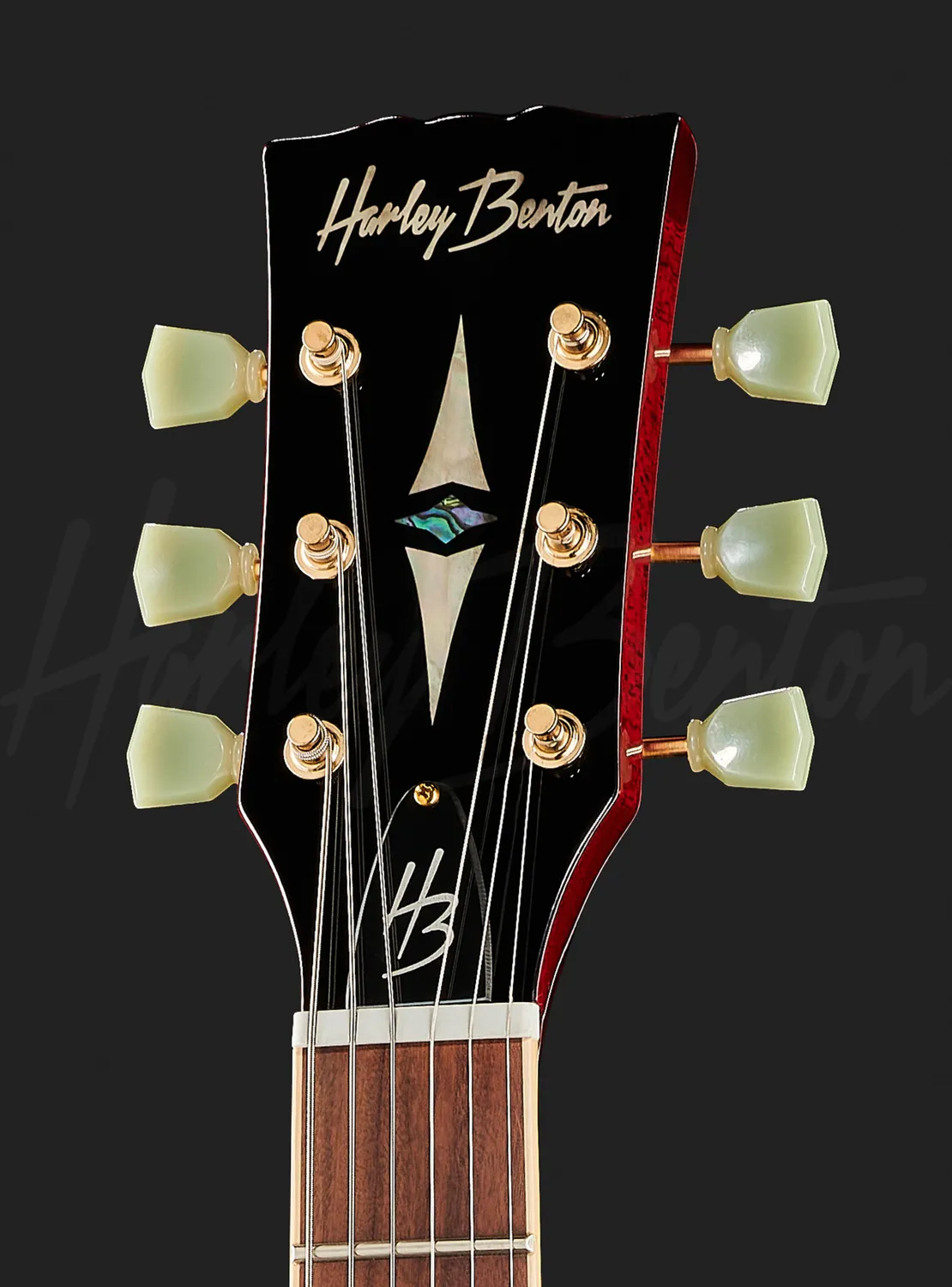Harley Benton SC-550 II BCF E-Gitarre Black Cherry