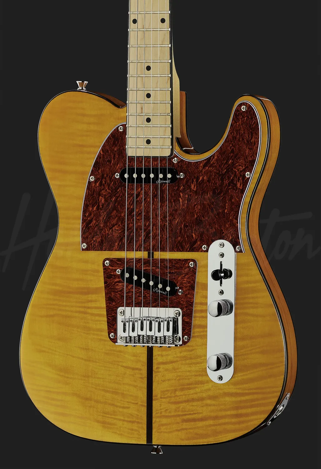 Harley Benton Classic TE-80 NA E-Gitarre Natur Esche