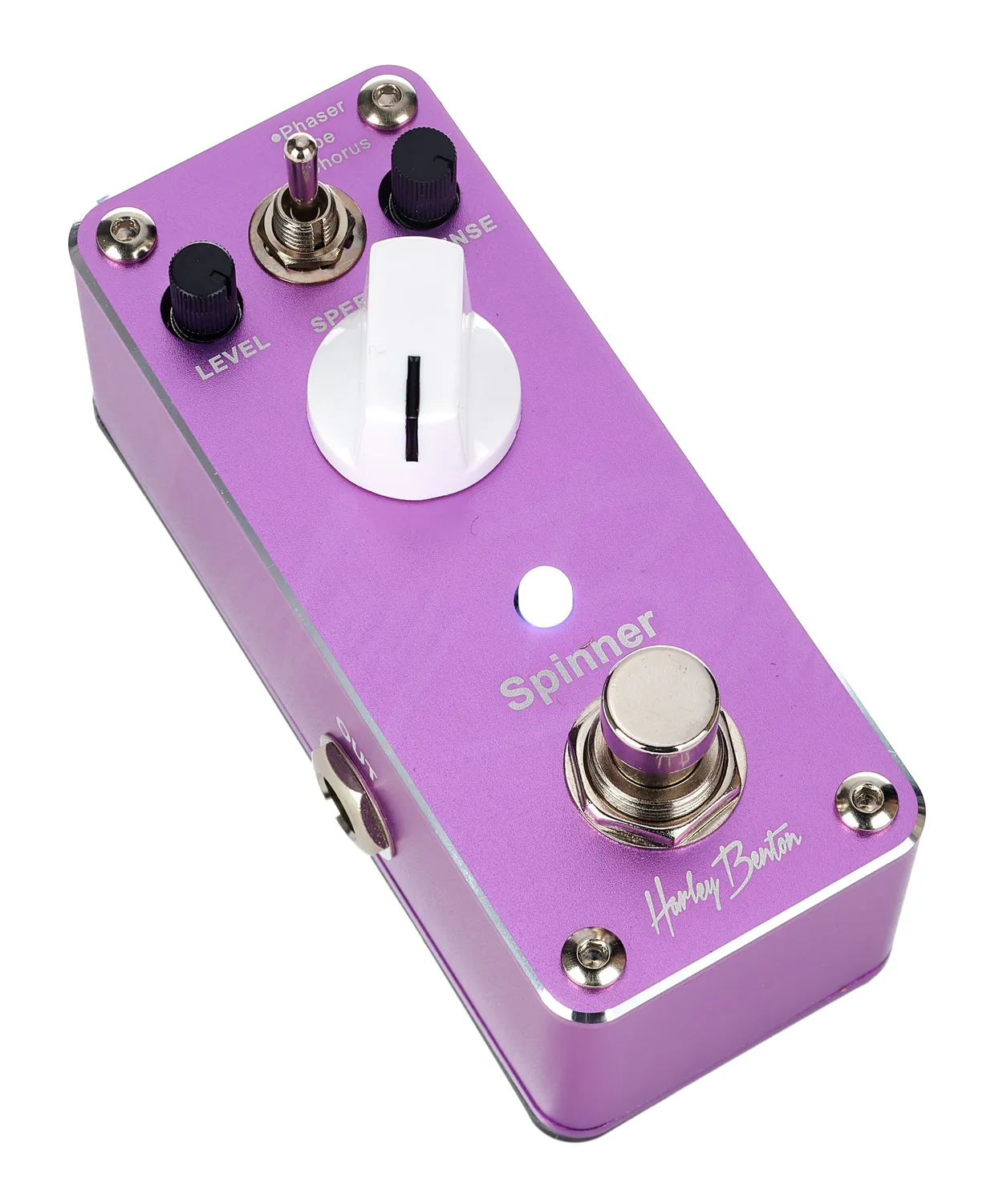 Harley Benton Standard MiniStomp Spinner Effektpedal Chorus