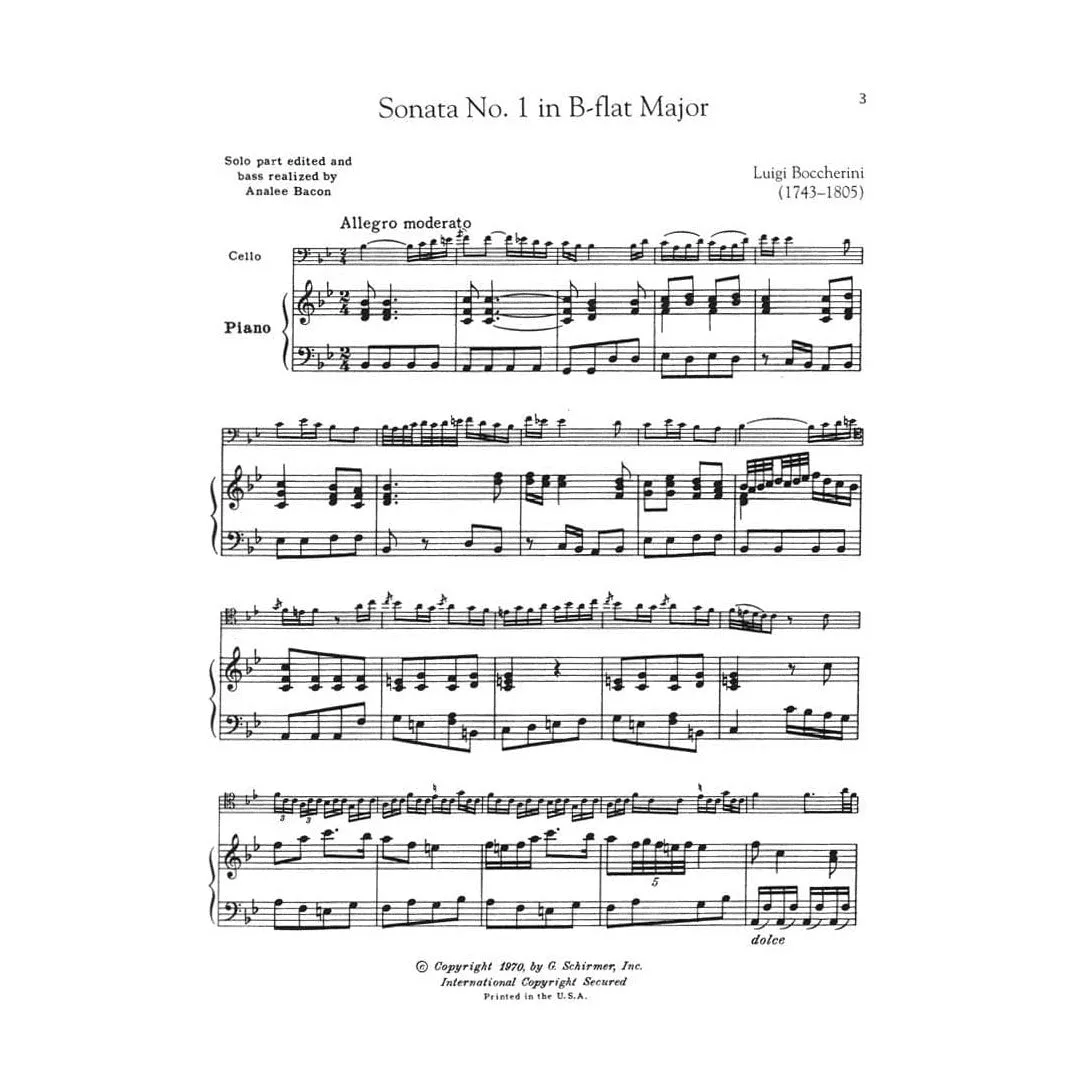 Schirmer Cello Classics Noten Cello 16 Stücke Sammlung