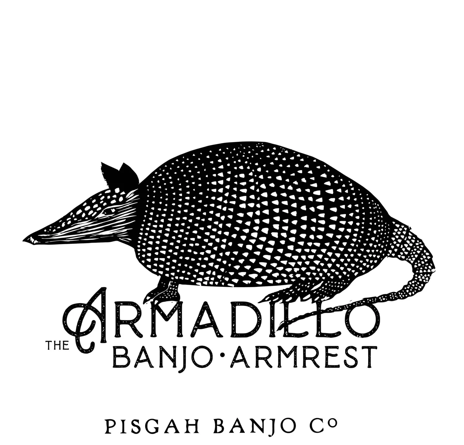 Pisgah Armadillo Armlehne Banjo 11-12 Zoll Holz
