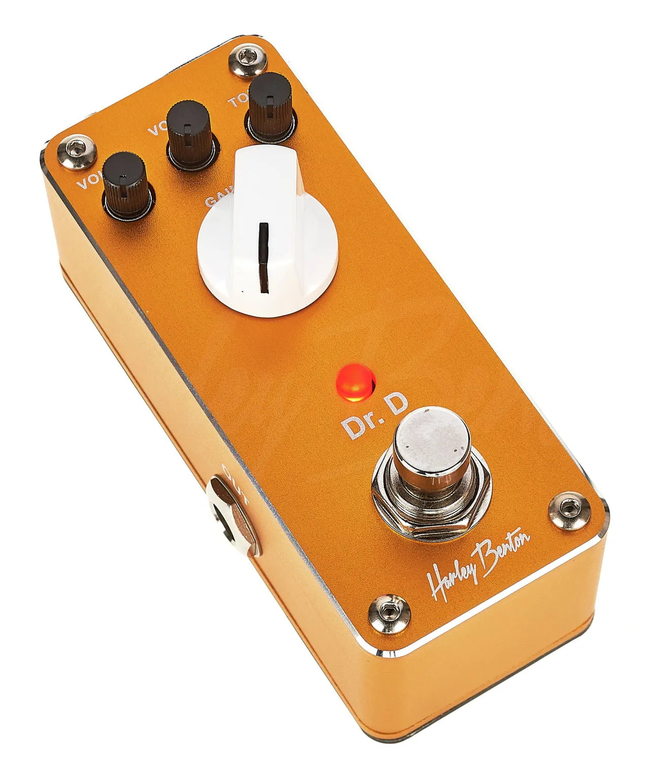 Harley Benton Standard Series MiniStomp Dr. D Effektpedal Overdrive