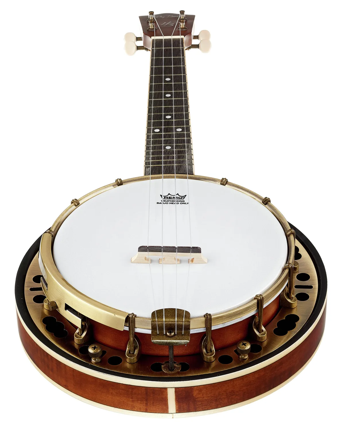 Harley Benton Bluegrass BJU-15 Banjo-Ukulele Nylon lautstark