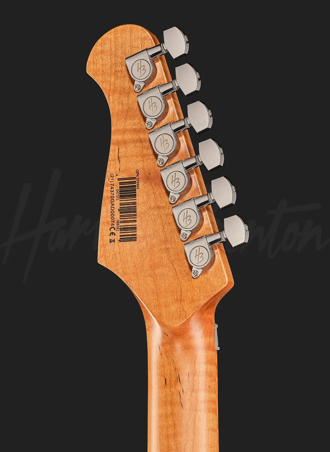 Harley Benton ST-80FR E-Gitarre Black Floyd Rose Humbucker
