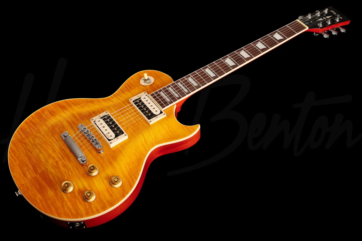 Harley Benton SC-550 Plus E-Gitarre PAF EMG aktiv
