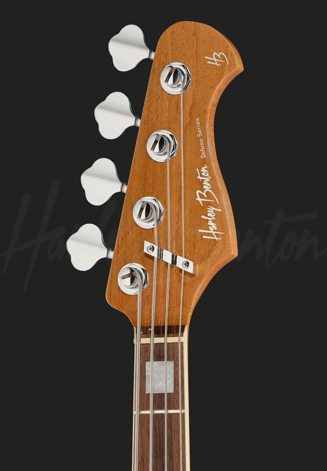 Harley Benton MV-4PJ E-Bass Natural PJ-Bestückung