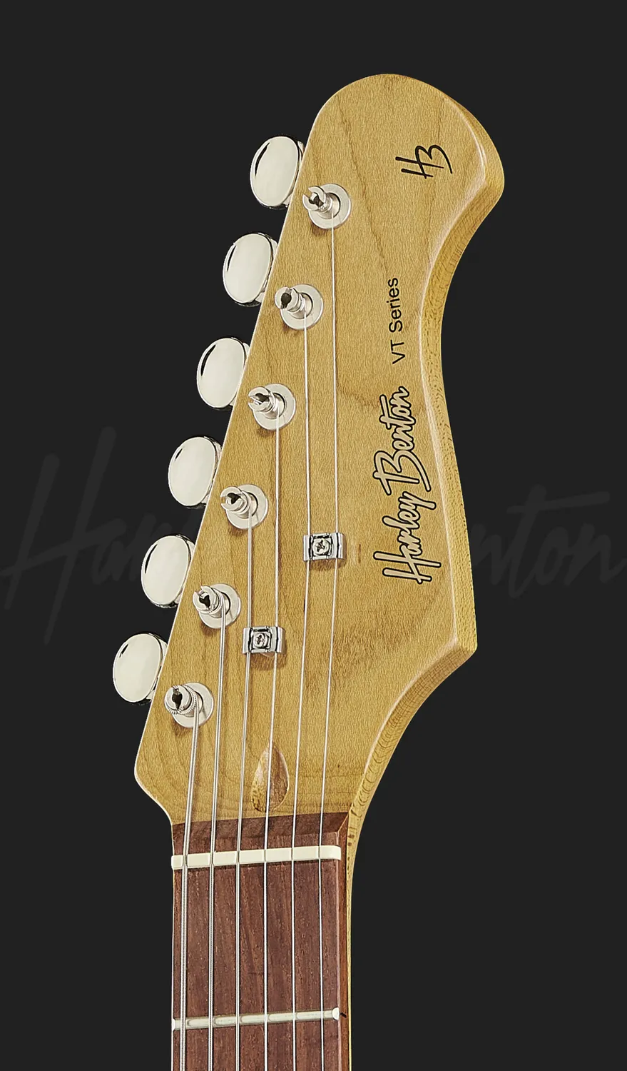 Harley Benton ST-62RW BK Hot Rod E-Gitarre schwarz