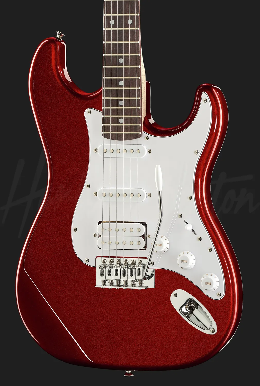 Harley Benton Student Series ST-20HSS E-Gitarre Rot Humbucker