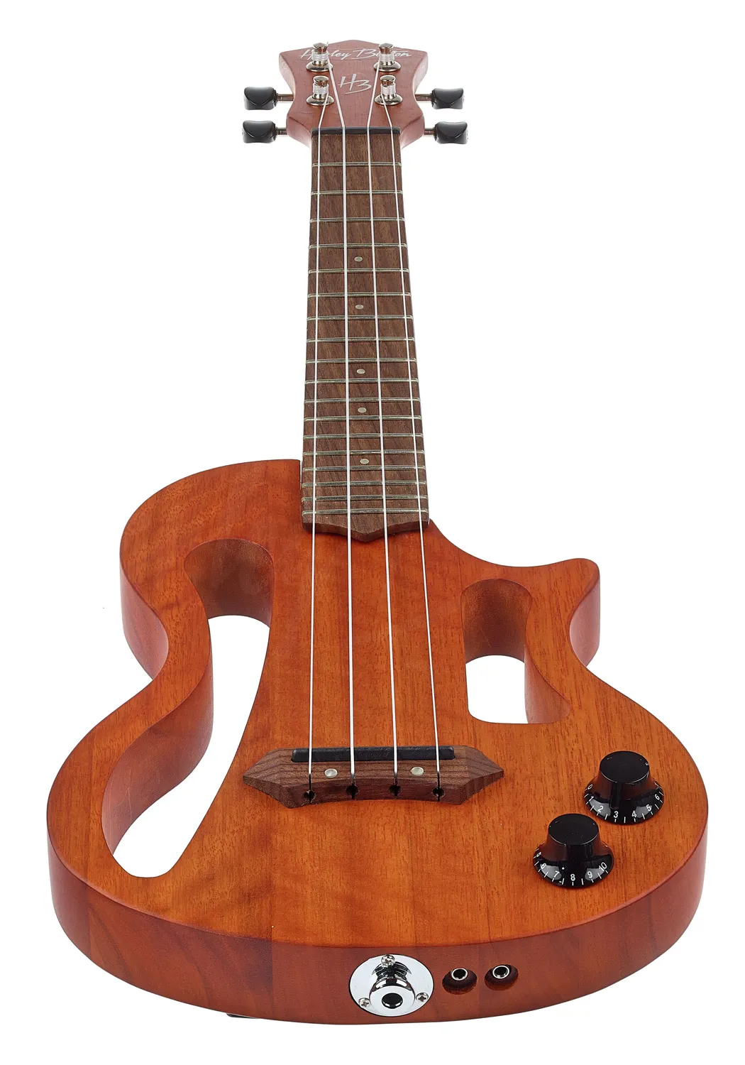 Harley Benton ElectricUke-50C NT Elektro-Ukulele Mahagoni