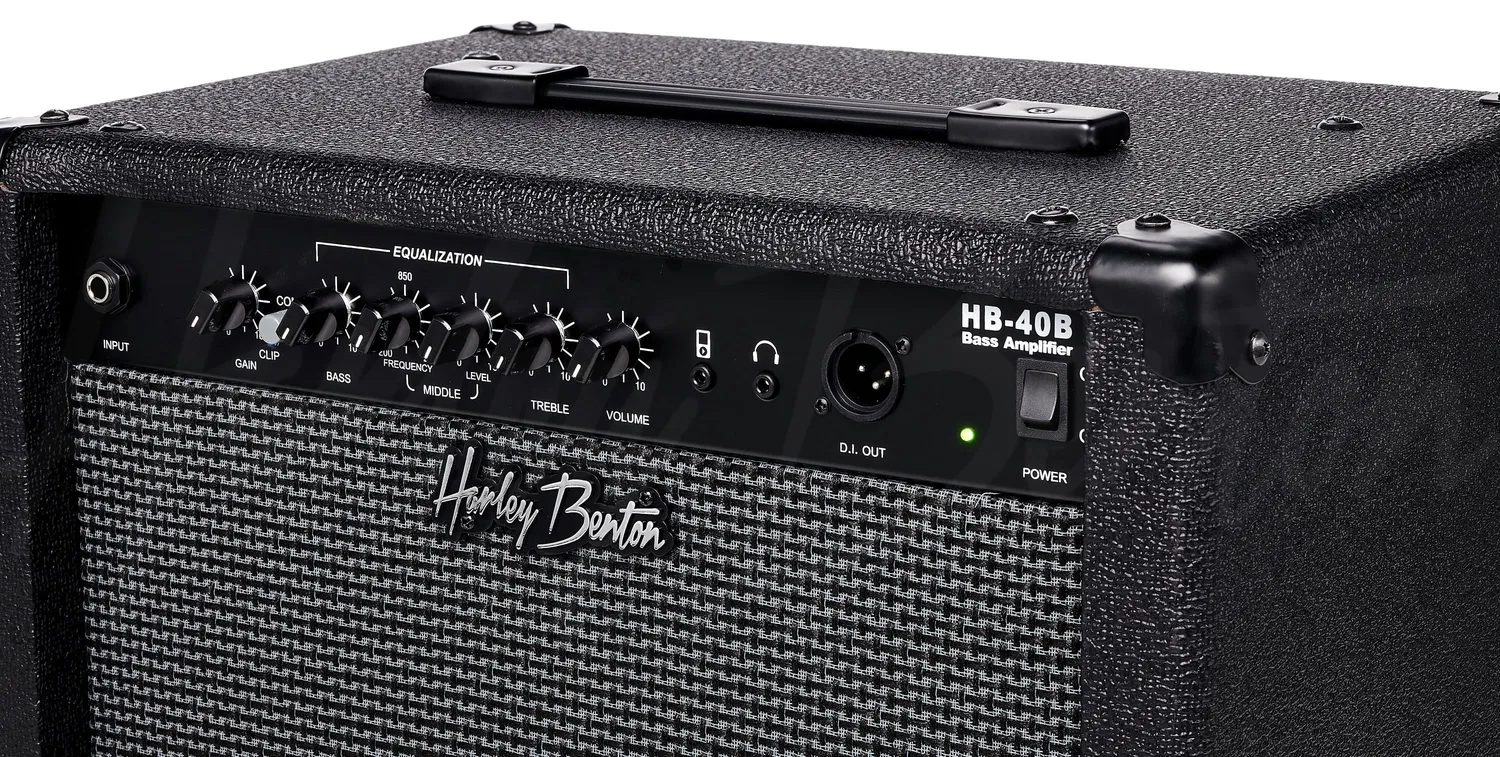 Harley Benton HB-40B Bassverstärker 40 Watt mit EQ