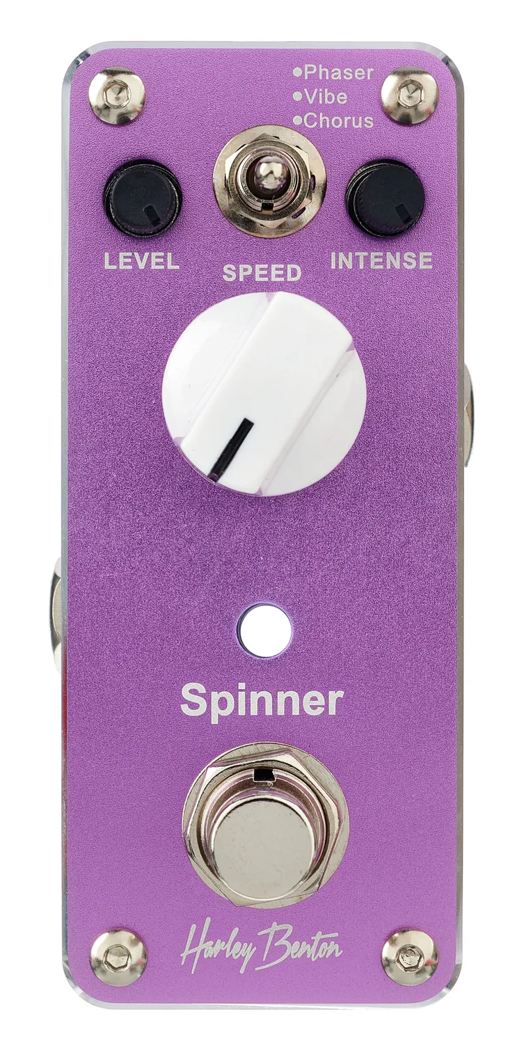 Harley Benton Standard MiniStomp Spinner Effektpedal Chorus