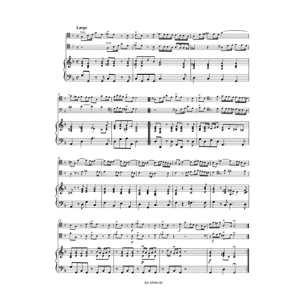 Bärenreiter Vivaldi Konzert RV 531 Cello g-Moll Noten