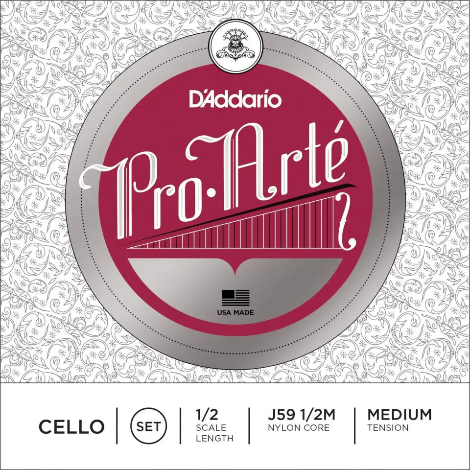 Pro Arte Cellosaiten-Satz 1/2 mittel Nylon warm