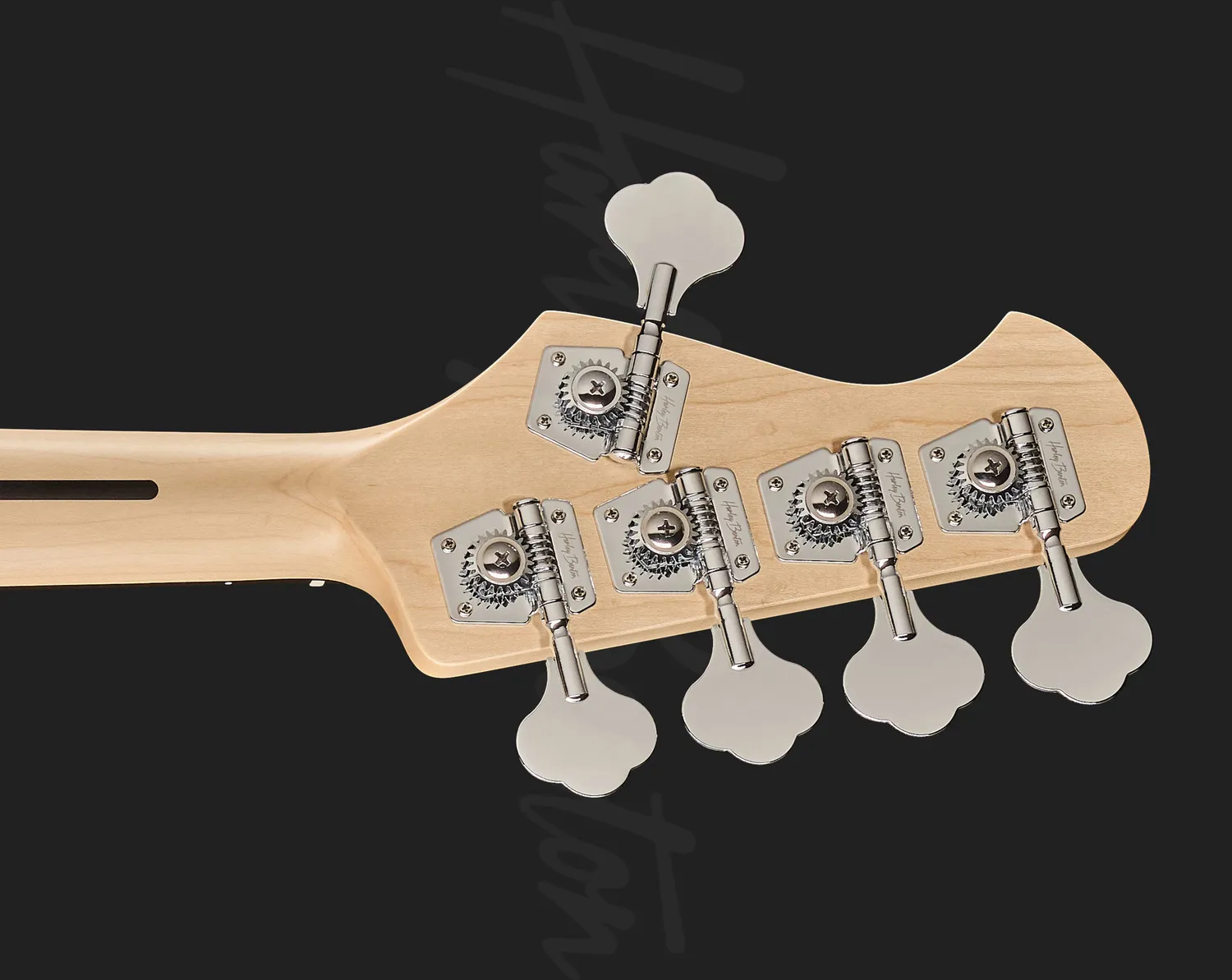 Harley Benton Vintage JB-75-5MN E-Bass Natur 5-saitig Esche