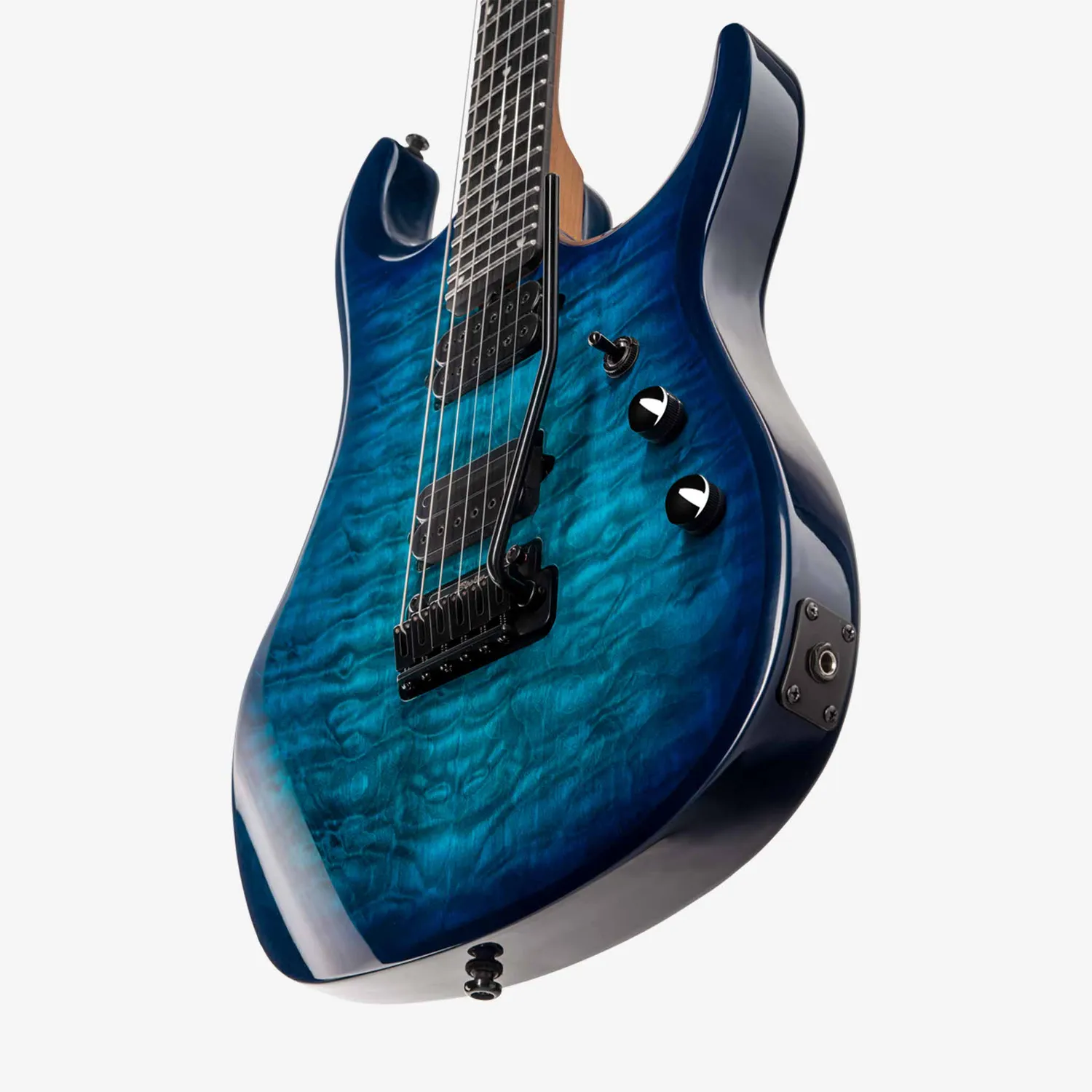 Sterling JP150 DiMarzio E-Gitarre Cerulean Paradise