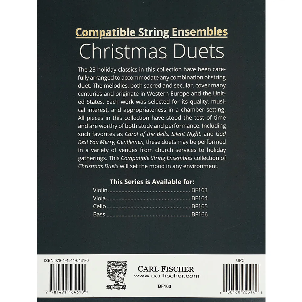 Parrish Christmas Duets Violinen-Duette 23 Stücke Noten