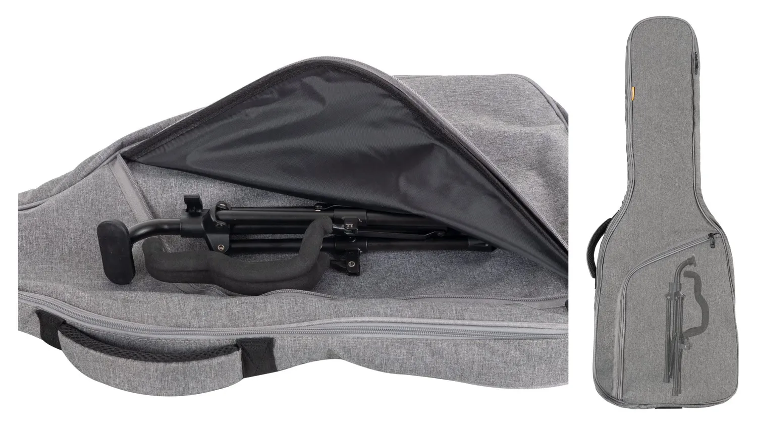 Rocktile GST-01 Gitarrenständer Schwarz universal