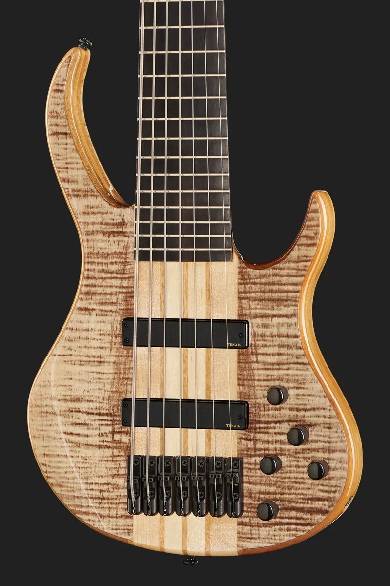 Harley Benton BZ-7000 II NT E-Bass 7-saitig Aktiv-EQ