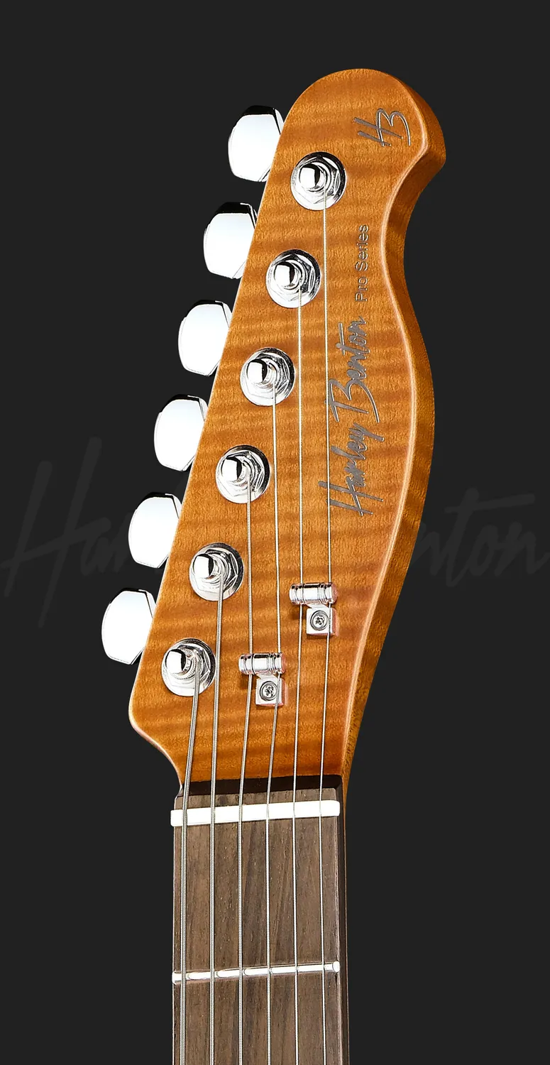 Harley Benton Progressive Fusion-T II HH RW OTC E-Gitarre Turquoise