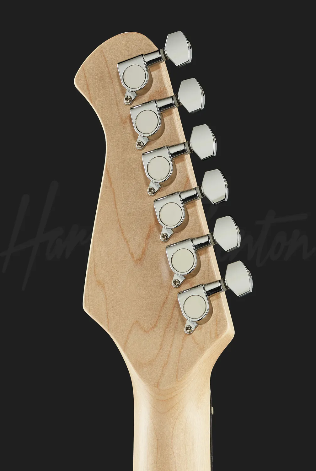 Harley Benton Student ST-Shorty BK E-Gitarre Schwarz Kurzmensur