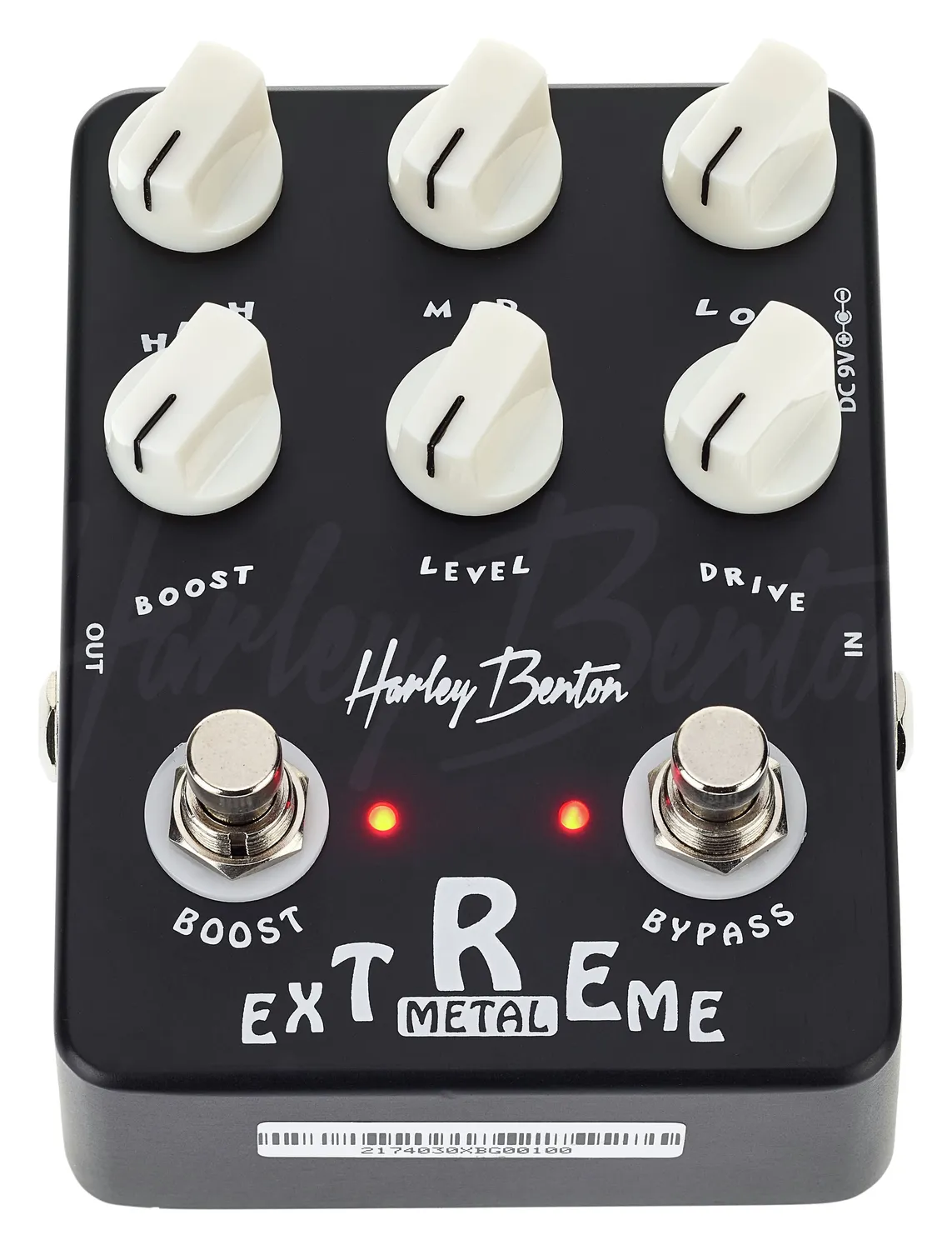 Harley Benton Standard Extreme Metal Effektpedal 3-Band