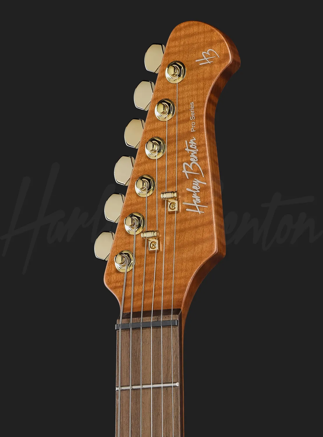 Harley Benton Progressive Fusion-IV HH E-Gitarre Bengal Burst
