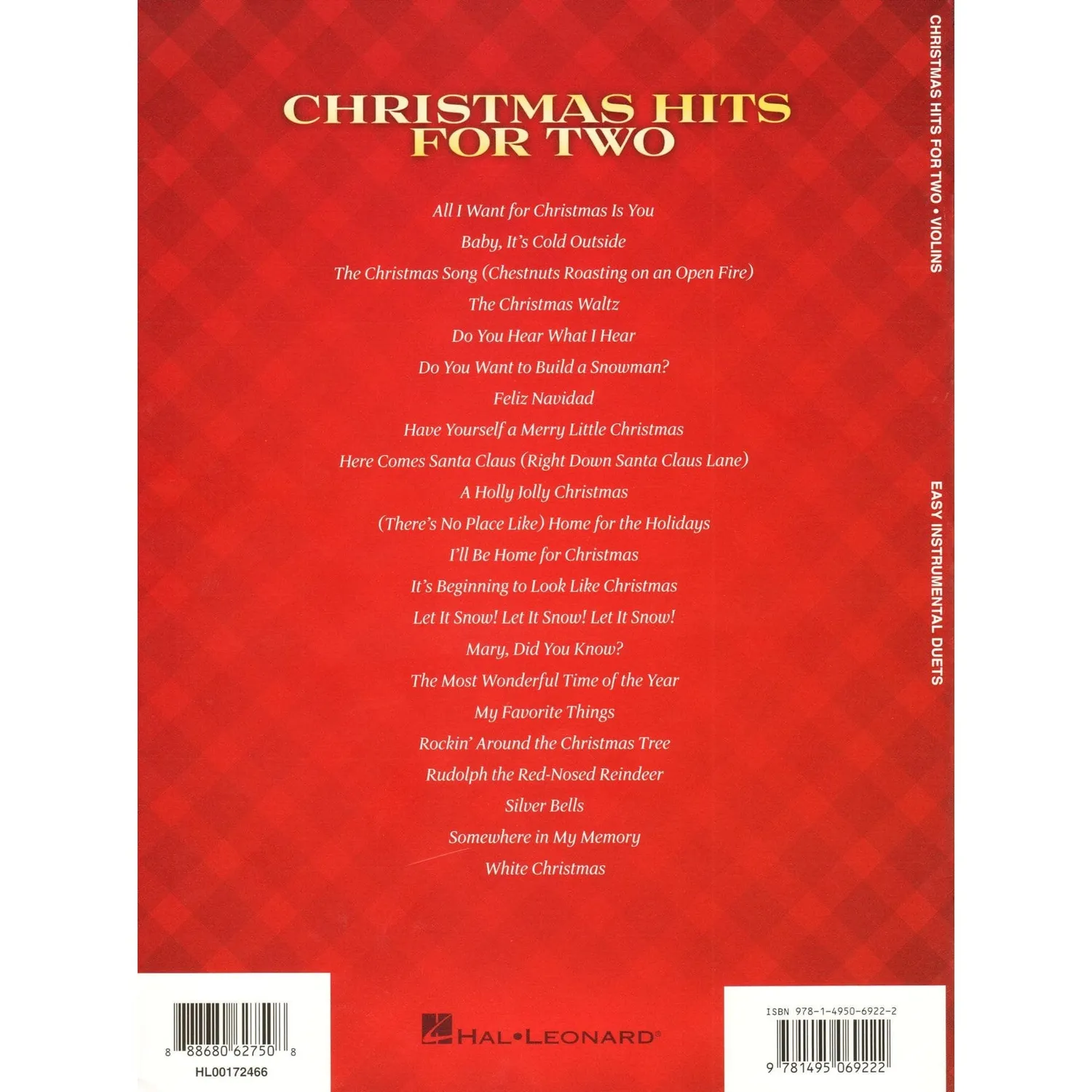 Hal Leonard Christmas Hits for Two Noten 2 Violinen