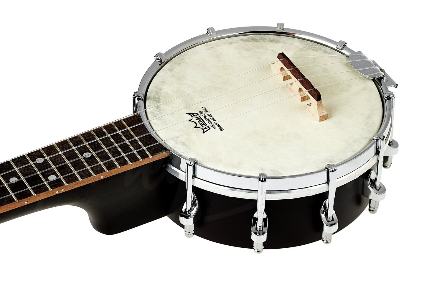 Harley Benton Bluegrass BJU-10 Banjo-Ukulele Remo-Fell
