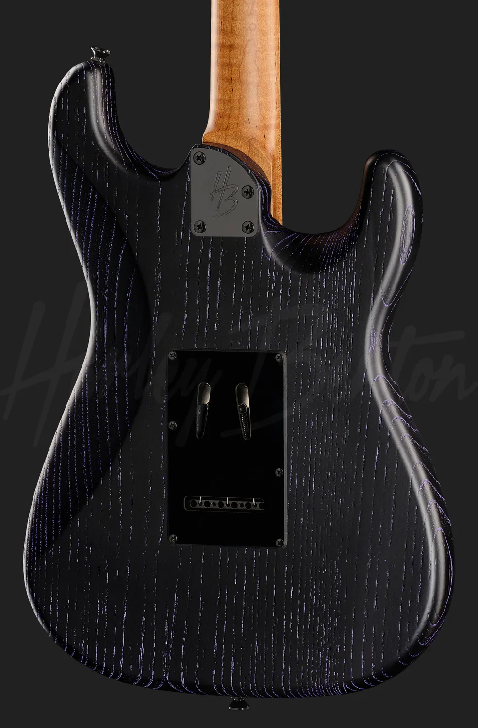 Harley Benton ST-Modern Plus MN HSS E-Gitarre lila links