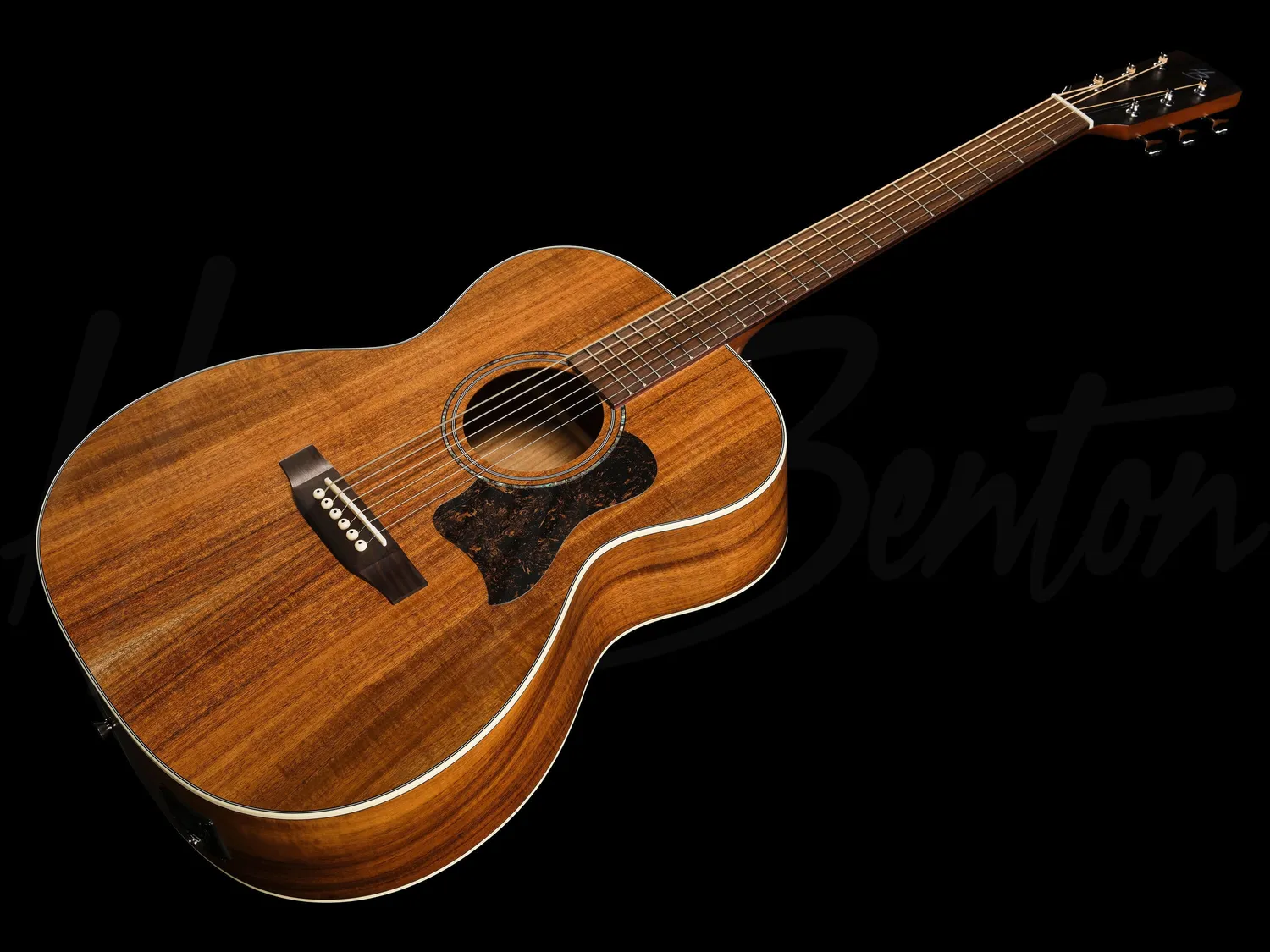 Harley Benton Custom CLO-65AE NT Westerngitarre Akazie Tonabnehmer