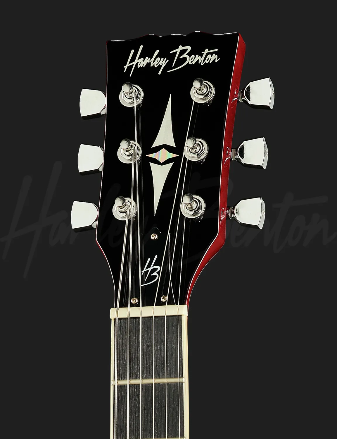 Harley Benton Vintage DC-580 CH E-Gitarre Cherry Double-Cut
