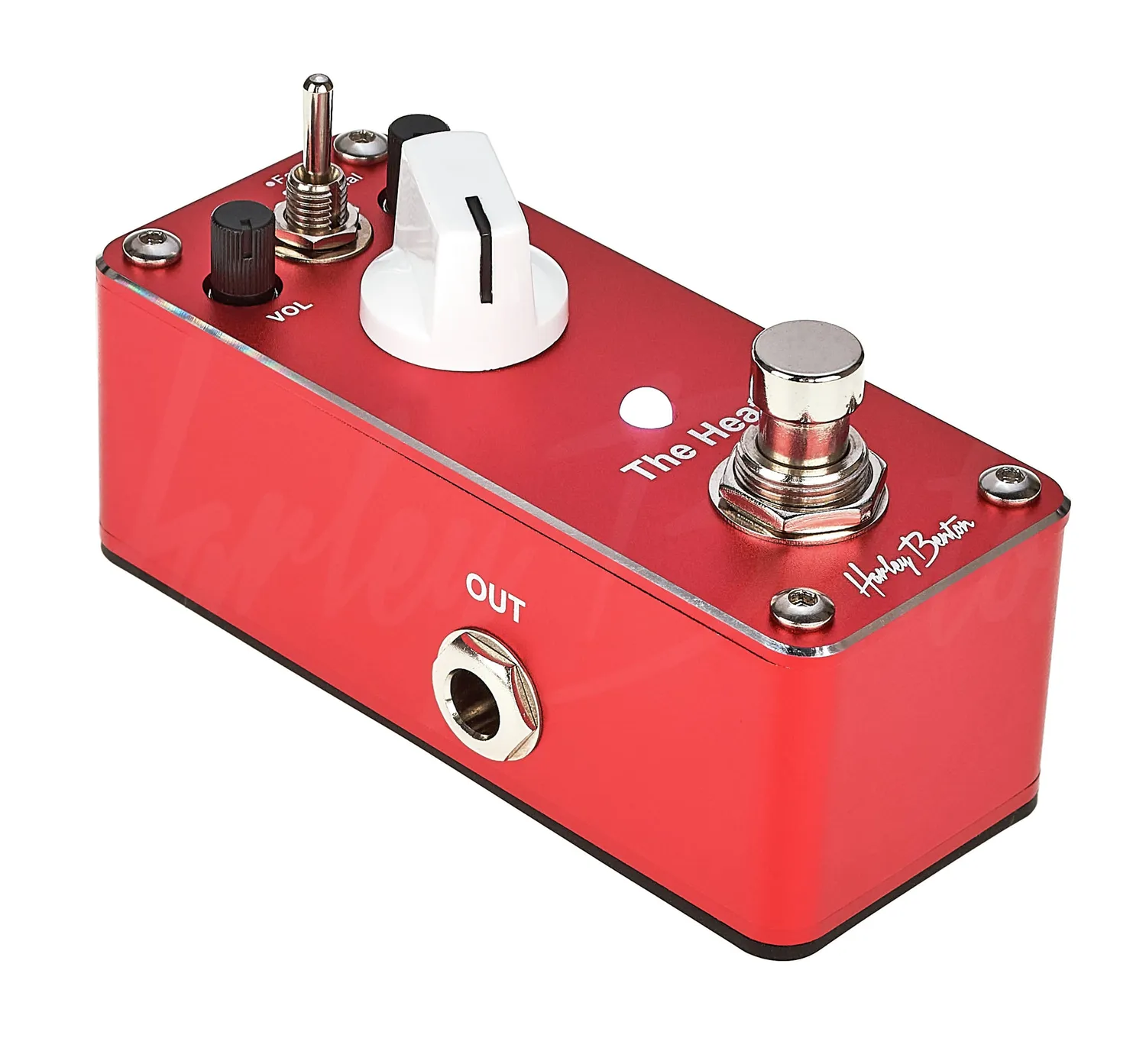 Harley Benton MiniStomp The Heat Effektpedal Röhrensound