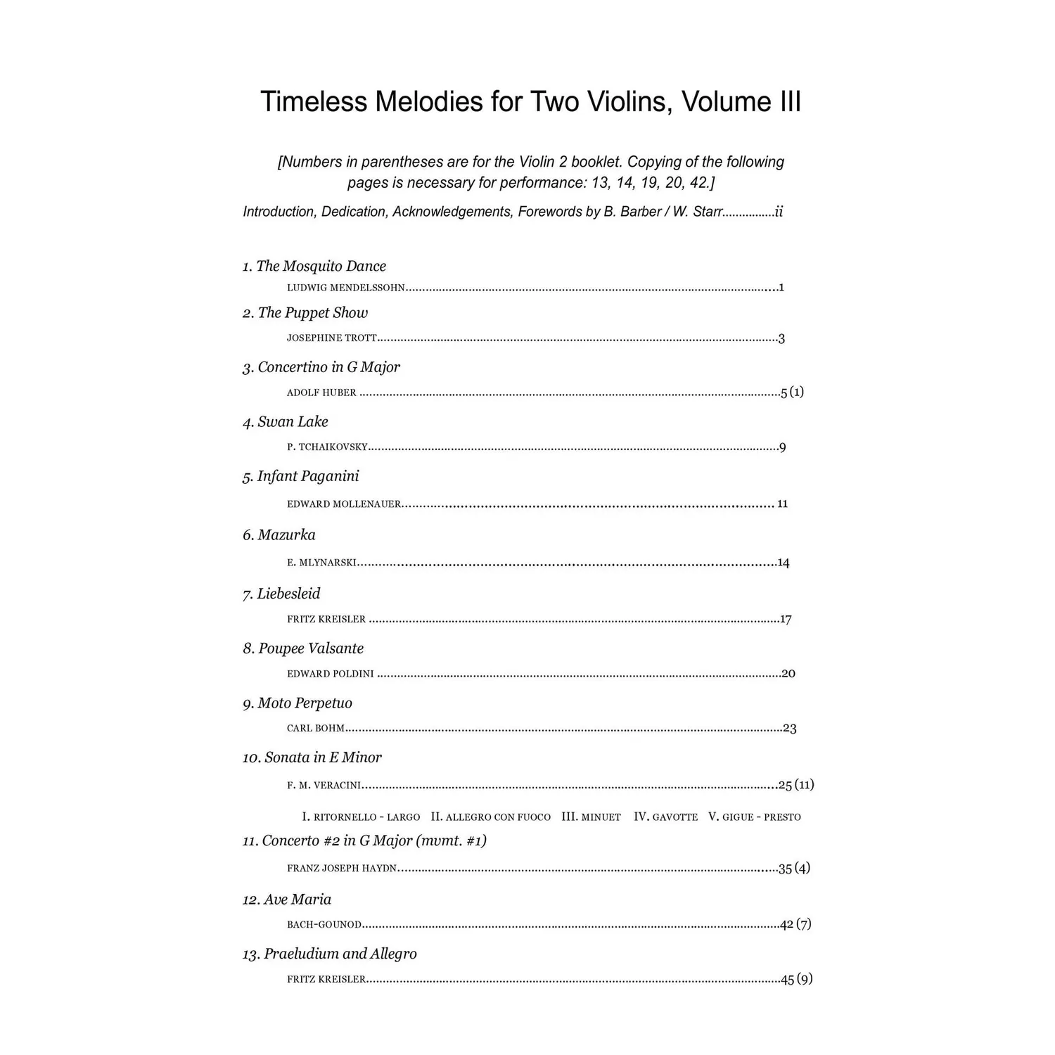 Shar Music Yasuda Timeless Melodies II Noten Violine Viola Download