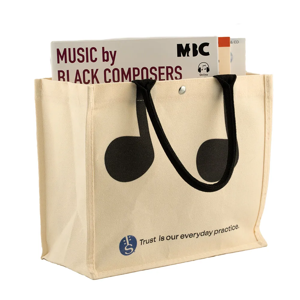 Shar Music Canvas Tragetasche Noten Henkel Stofftasche