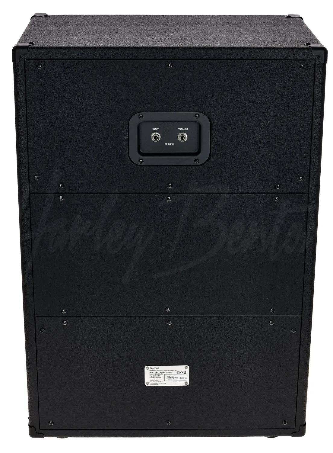 Harley Benton G212Plus Vertical Gitarrenbox Creamback