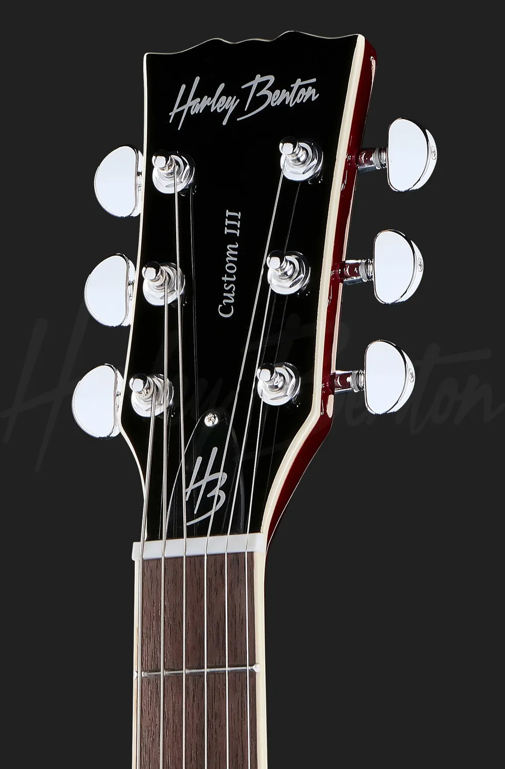 Harley Benton SC-Custom III E-Gitarre Lemon Flame Humbucker